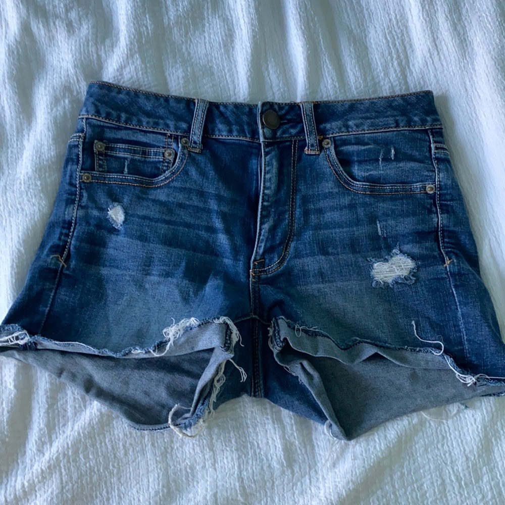 American eagle jean shorts